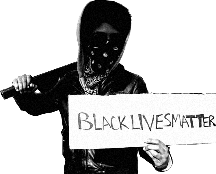 Black Lives Matter marcher